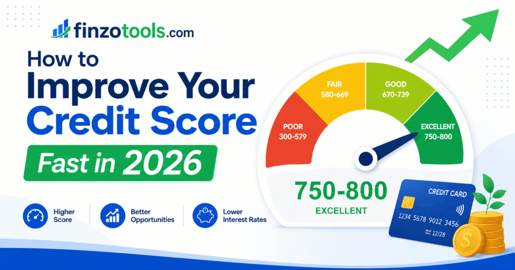 how to improve your credit score fast in 2026